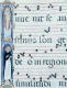 ASMN I.C.102 F 62r Invenit se Augustinus: miniatura al 1° resp., festa di sant'Agostino vescovo e confessore, 28 ag.